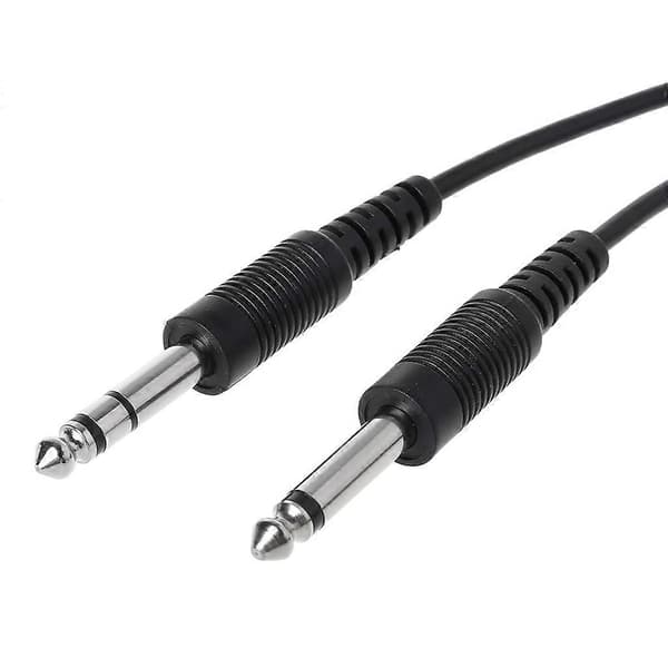 Svart Aviation Headset til Bus XLR til GA (Dobbeltstik) Pilot Headset Adapter