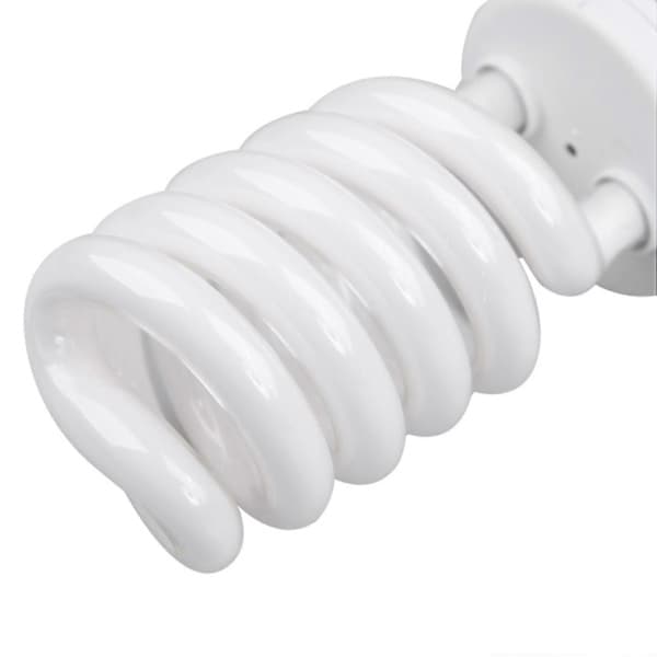 Compact E27 220v 5500k 45w studio bulb video photography fluorescent light white