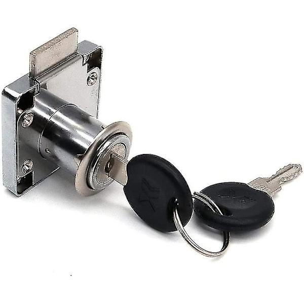 Set med 4 Lås med Nycklar i Zink-Legering för Dörr, Skåp, Låda