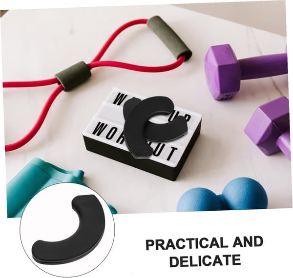 20 st gummihantelhållare Stötsäkra dynor Träningsutrustning Skyddsmattor