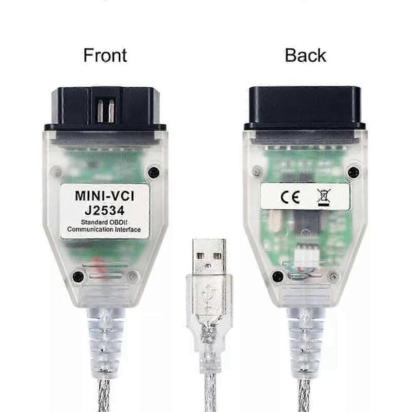 2024 MINI VCI TIS Techstream V18.00.008 J2534 Kabel til Toyota Diagnostik & Programmering