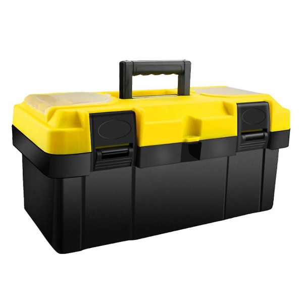 1st Multifunktionsverktygslåda Verktygsförvaringslåda Fordonsmonterad verktygslåda Verktyg Förvaringsbehållare Gul Svart30,6x13,7cm Yellow  Black 30.6x13.7cm