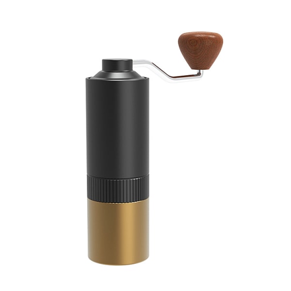 Manuell kaffekvern, numerisk innvendig justerbar rustfri stålgrad [fast med dobbel lagerdesign] Håndkaffe B