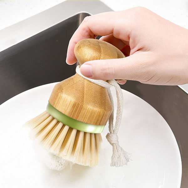 Diskborste, Premium Diskborstset (2-pack), Tillverkad av miljövänliga återvunna material, Hållbara styva borststrån