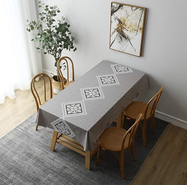 Rektangulær belagt duk, vanntett duk, PVC-duk