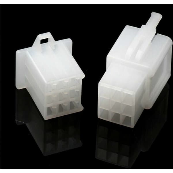 580 pcs Car Motorcycle 50 Sets Electrical 2.8mm 2 3 4 6 9 Pin Wire Cable Connector Terminal with Storage Box