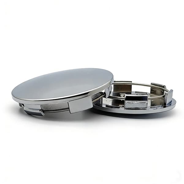 4-pak centerkapsler – hjulnavsemblem sølv 68mm（BT） Sølv 68mm Sølv Silver 68mm Silver