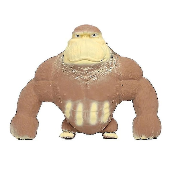Stor Kjempe Spongy Squishy Fidget Orangutang Tt Influencer Elastisk Ape Antistress Leke For Voksne Og Barn Myk Morsom Gave Leke sand version