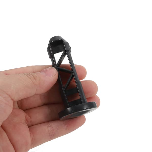 6 Pcs Trash Can Lid Link Trash Can Lid Connecting Pin Nylon Secure Lid Closure Easy to Clean Black