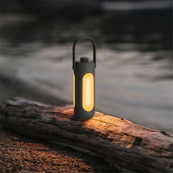 Camping Lygte Genopladelig, 3 Lystilstande Campinglys Lommelygte, 10000ah Power Bank Lygte