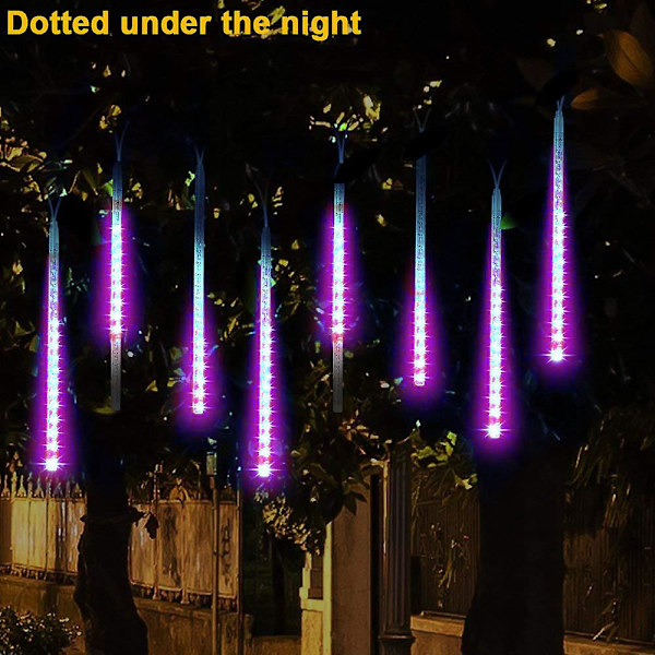 Meteoritlampa Set 8 Stycken LilaViolett
