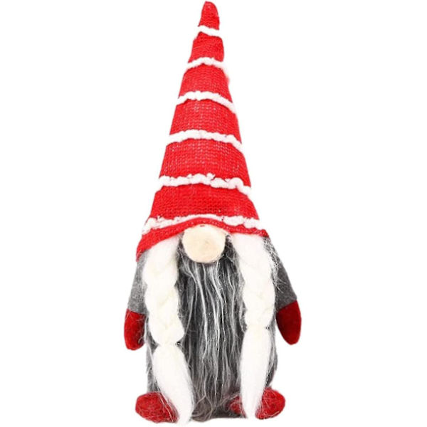 Plush Gonk Tomtar - Handgjorda Tomteplyschprydnader till Alla hjärtans dag, Söta Dvärgelfprydnader i Filt för Alla hjärtans dag, Thanksgiving Day 1st