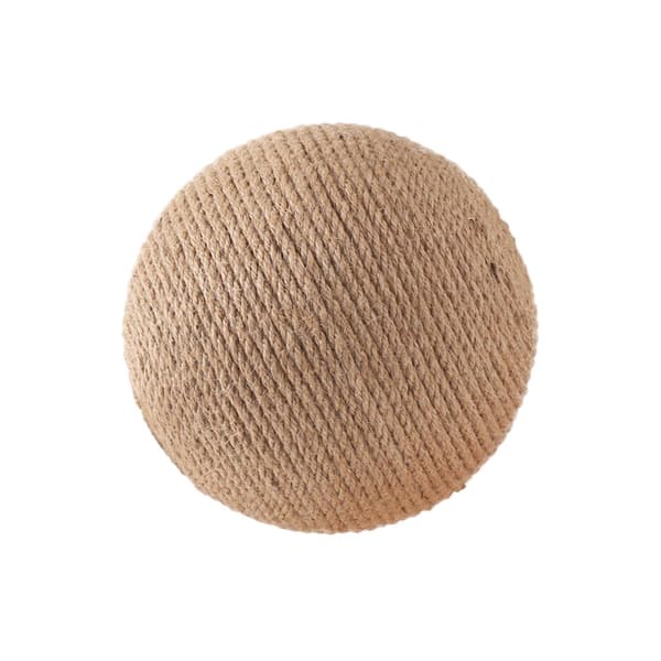 Kattekløbold, kloslibende kæledyrstilbehør, interaktivt kattelegetøj (diameter 16 cm)