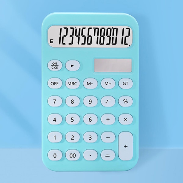 Bærbar kalkulator Kontorkalkulator Kontorrekvisitakalkulator