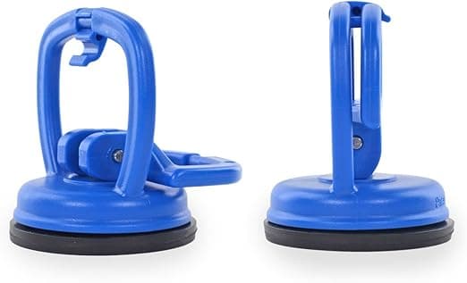Extra starka sugkoppar (2-pack), extra starka vakuumlyftkoppar, för att lyfta surfplattor, datorer och laptopskärmar