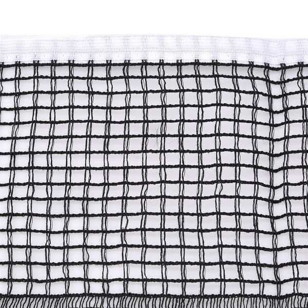 6ft Nylon Erstatningsnet Bordtennis Erstatningsnet Bærbart net Sort