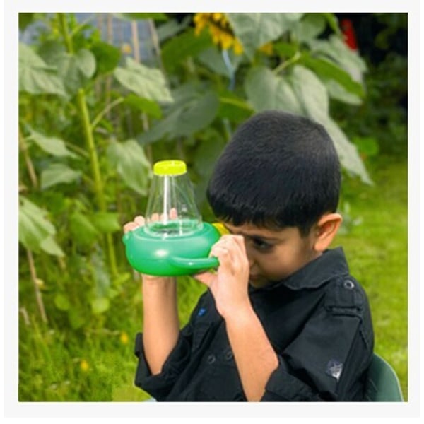 Insekt forstørrelsesglas boks, bærbar Bug Viewer Observer med 4X forstørrelsesglas til udendørs børn pædagogisk legetøj