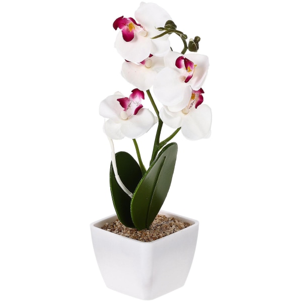 Konstgjord Orkidé Konstgjord Blomma Sushi Tallrik Dekoration Sashimi Tallrik Ornament Bord Mittstycke Sush