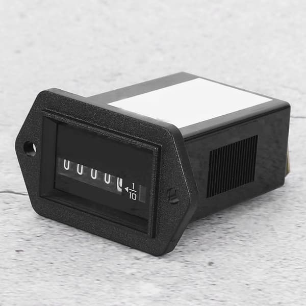 Generator Hour Meter, DC 6-50V, IP65 Waterproof, for Construction Vehicles
