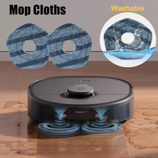 16-delt erstatningssæt til Eufy X10 Pro Omni robotstøvsuger, vaskbart