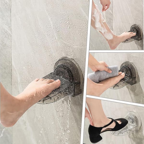 Leg Shaving Foot Rest (Grey)