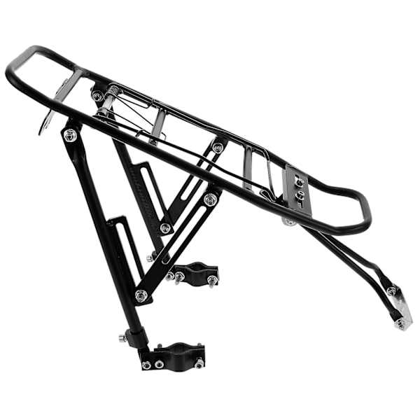Cykel Bagagebærer Cykel Bagkurv Cykelstativ Cykel Bagkurv Cykel Bagagebærer Kurv Sort 40X14CM