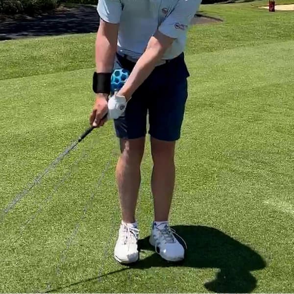 Golfsvingtræner Smart Ball - Golftræningshjælpemiddel til svingtræning og forbedring
