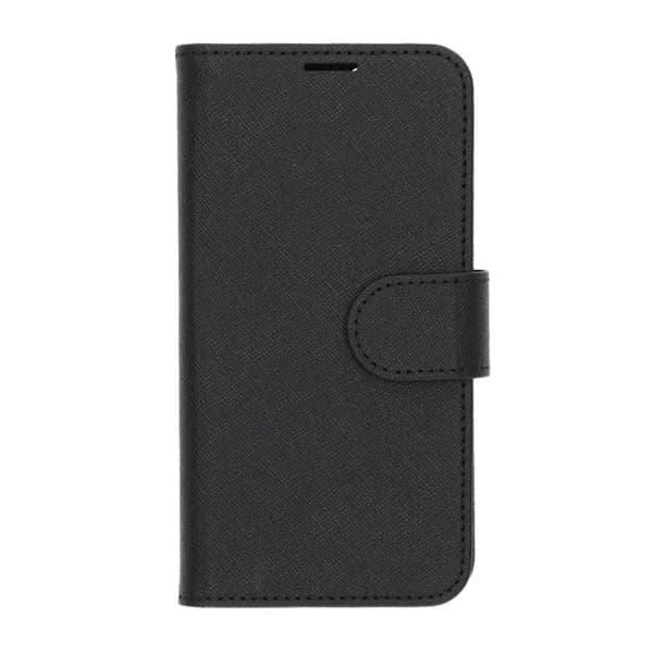 iPhone 15 Pungcover med stativ - Sort Svart black