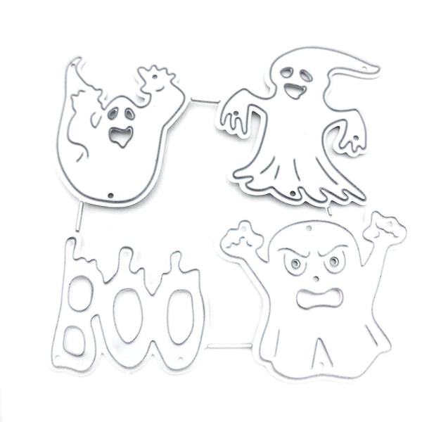 Halloween Spooky Metal Cutting Die Template Diy Scrapbooking Album Paper Card Stencil Die Embossing Ornament