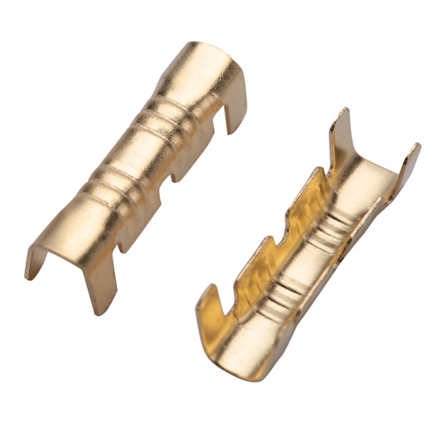 Quick Connect Cable Terminals 100pcs 0.5-1.5mm² Square Push Button Docking Connector Line