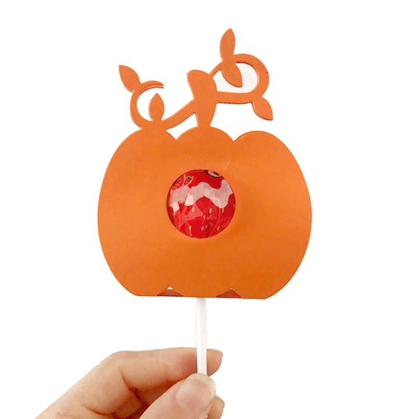 Halloween-gresskar Lollipop Holder Metall Klippe Die Prege Scrapbooking