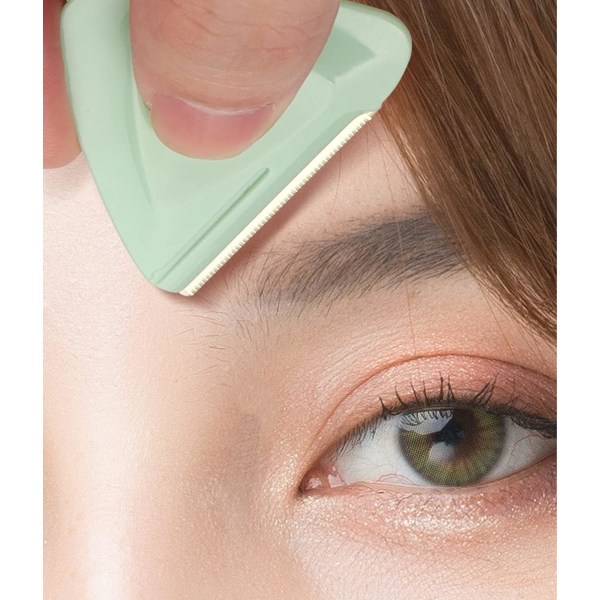 Set med 6 ögonbrynsrakhyvlar Ögonbrynshyvel Ansikts- och ansiktsexfoliator för män och kvinnor Ansiktshyvel för kvinnor