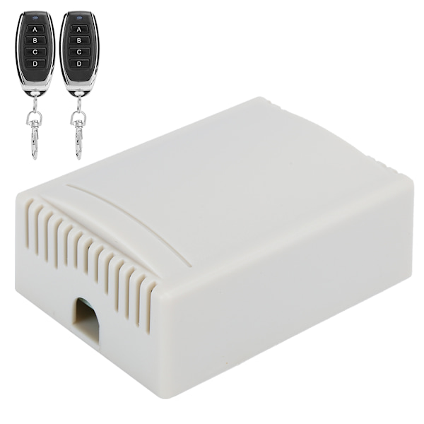 12V 4-way Wireless Remote Control Switch Transmitter/Receiver for Boom Gate Garage