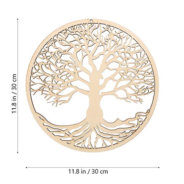 1 st Livets träd hänge Prydnad Dekorativ hängande prydnad för sovrum 30X30X0.4CM 30X30X0.4CM