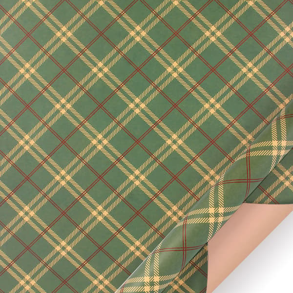 Square Christmas Wrapping Paper, 50cm x 70cm Roll Pack Kr