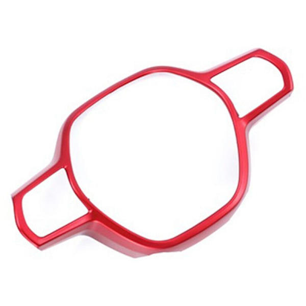 For 11th 2022 Steering Wheel Button Panel Frame Decor Sticker Car Interior Accessories, Red