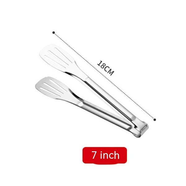 Serveringstänger Köks Tänger,Buffé Tänger, Rostfritt Stål Mat Tång Serveringstång,små tänger 4 Pack-4 storlekar
