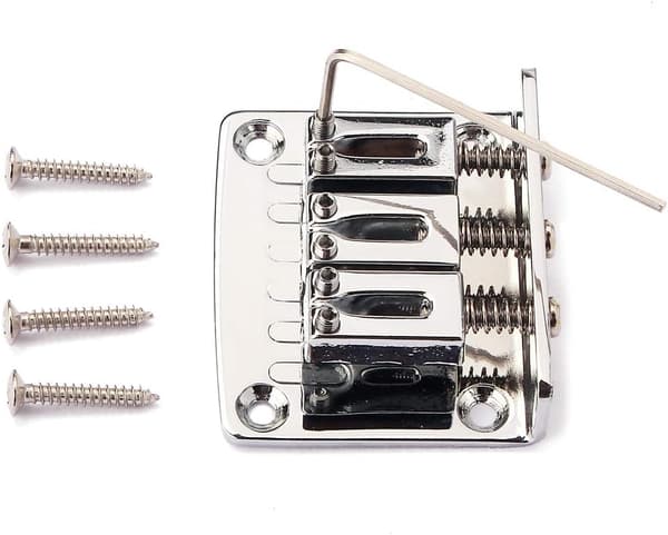 Elektrisk gitarrstall, 3 strängar justerbar fast gitarrstall f