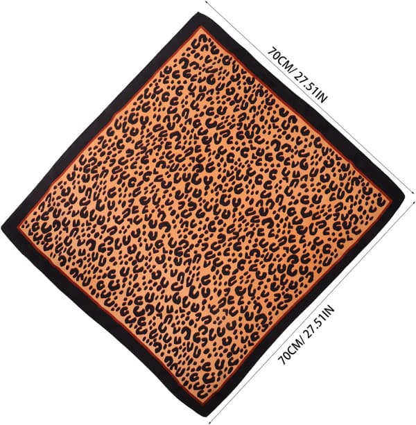Leopard Scarf Lightweight Scarf for Women Versatile Scarf Gift