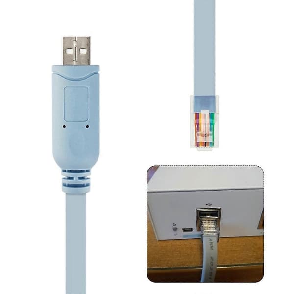 Konsolkabel för H3C Router Rollover Konsolkabel 1,8 meter