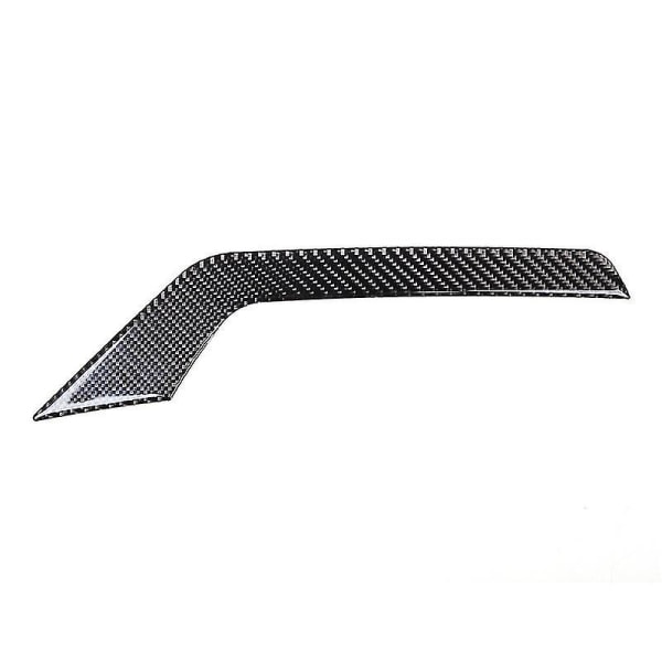 Car Soft Carbon Fiber Left Door Armrest Panel Decorative Sticker Cover Trim Stickers Compatible With Corvette C