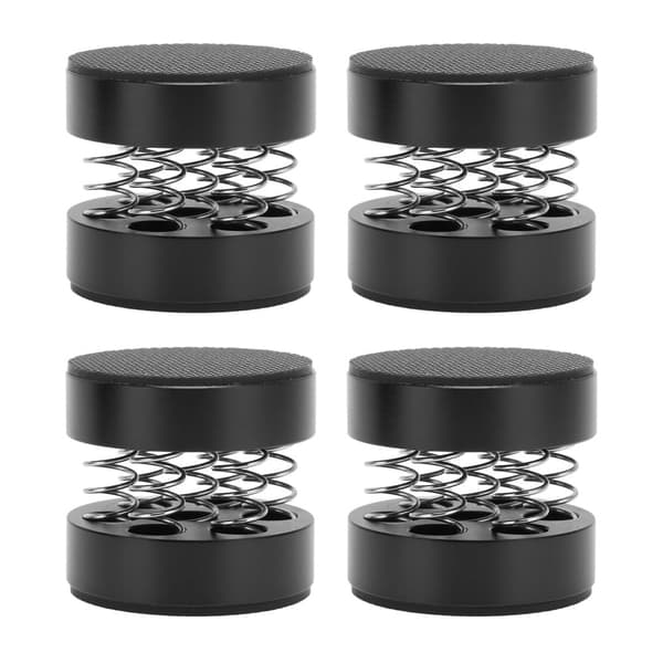 Aluminium Speaker Spikes with Spring - Shock Absorbing Stand (4 Pcs)