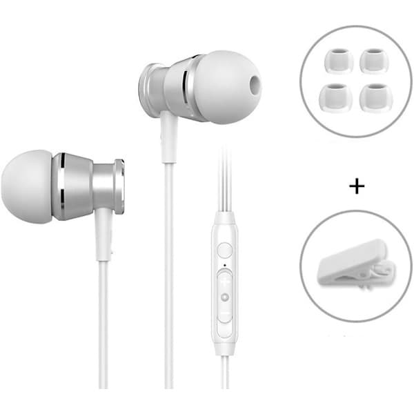 Støyreduserende kablede hodetelefoner med mikrofon, kompatible med Samsung Galaxy S10 S9 Plus Note 9 A10e A11 A12 A13 A03S A31 A51 A52