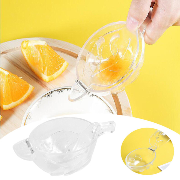 Citronpresser Citronklips Køkkenredskaber Skridsikker Manuel Saftpresser Ekstraktor Klar