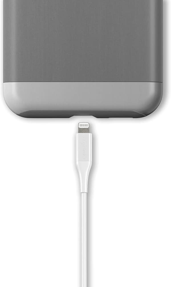 Ladekabel, ABS USB-A til Lightning, MFi-sertifisert, for Apple i