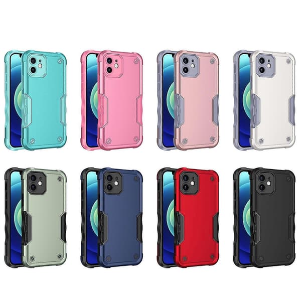Stødsikkert etui med skridsikkert greb til iPhone 12 mini
