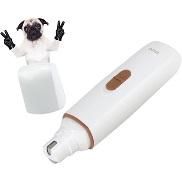 Professionelle Elektriske Kløftang til Hundehvalpe - Pet Grooming Tool Paw Paws Pet Grooming (Farve: Brun)