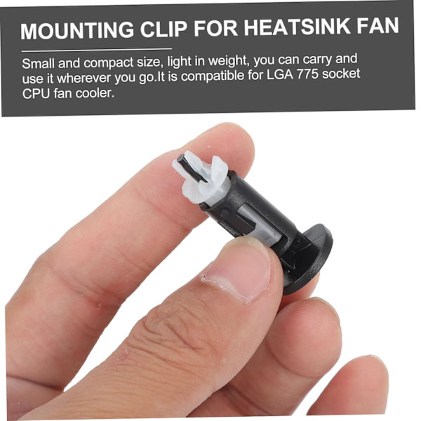 Computer Accessories 40pcs Heatsink CPU Pin Mounting Clip for 775 Interface Easy Installation
