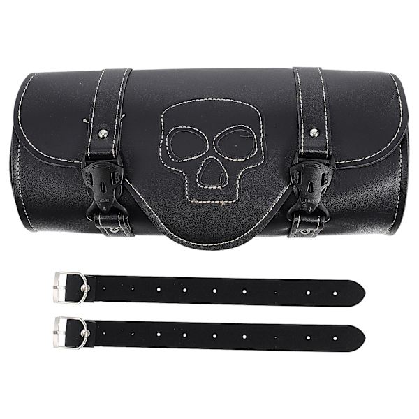 1 st MC Styre Väsk MC Bakre Väsk Framram Förvaringsväska (svart)Svart30X14X13cm Black 30X14X13cm