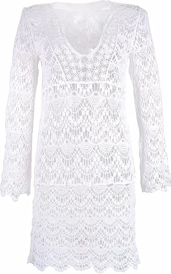 Boho-punottu bikinin peittomekko pitkä - Yksi koko